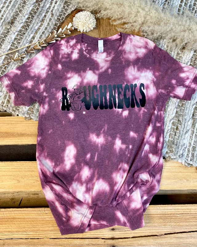 Roughnecks Bleached Tee In Pink