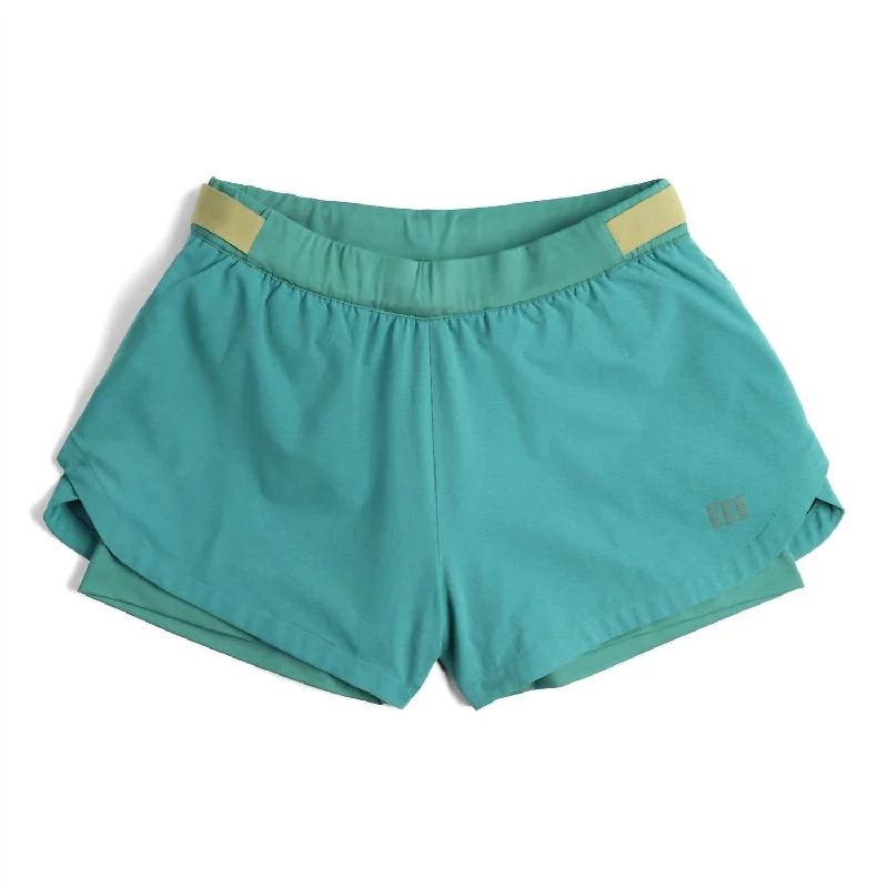 Women's Global Trek Shorts In Caribbean