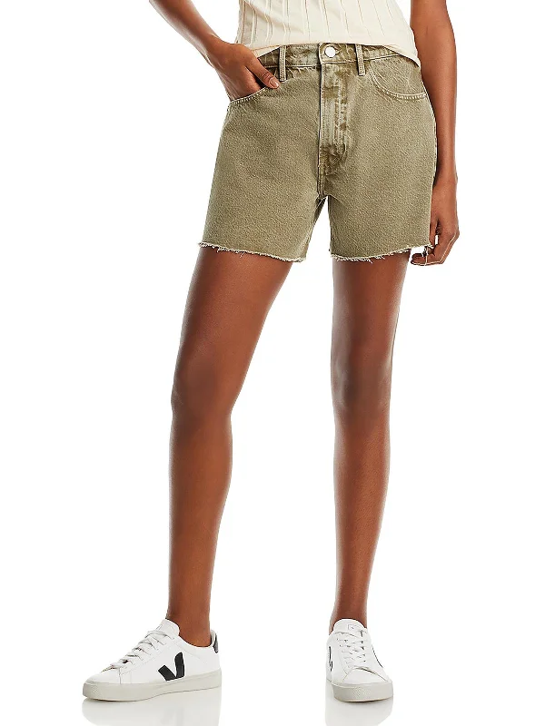 Womens High Rise Short High-Waist Shorts