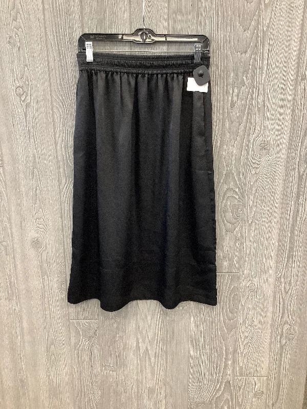 Skirt Midi By H&m In Black, Size: 6