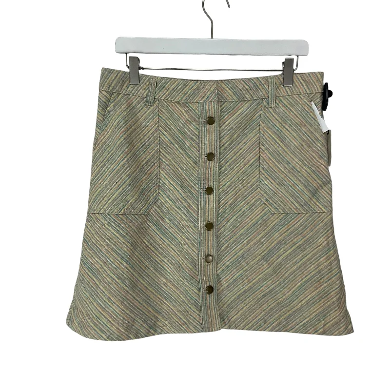 Skirt Mini & Short By Pilcro In Cream, Size: L