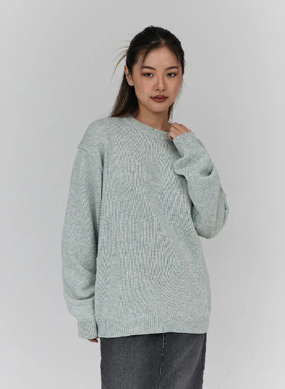 Round Neck Knit Unisex CN18