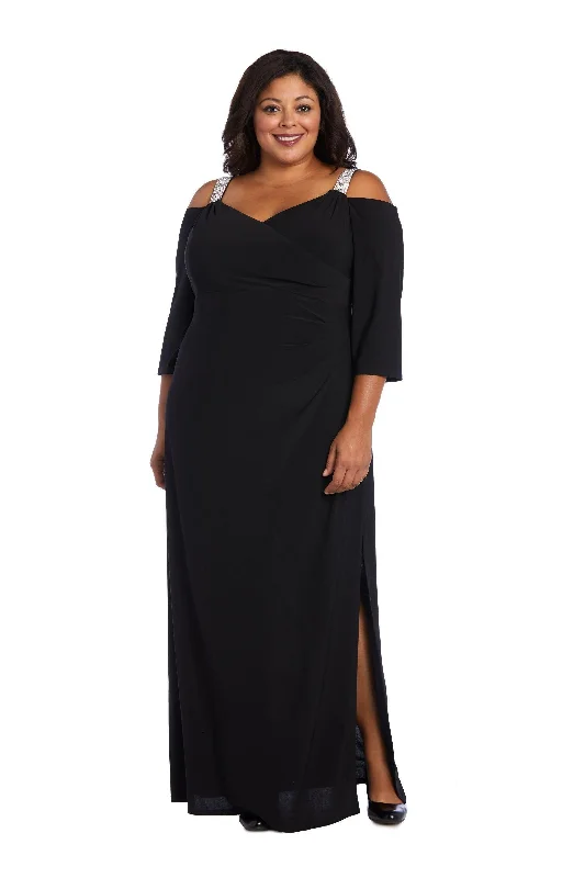 R&M Richards 5659W Plus Size Formal Long Dress